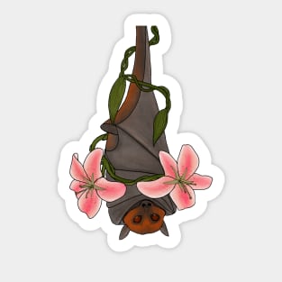 Lily Bat Baby Sticker